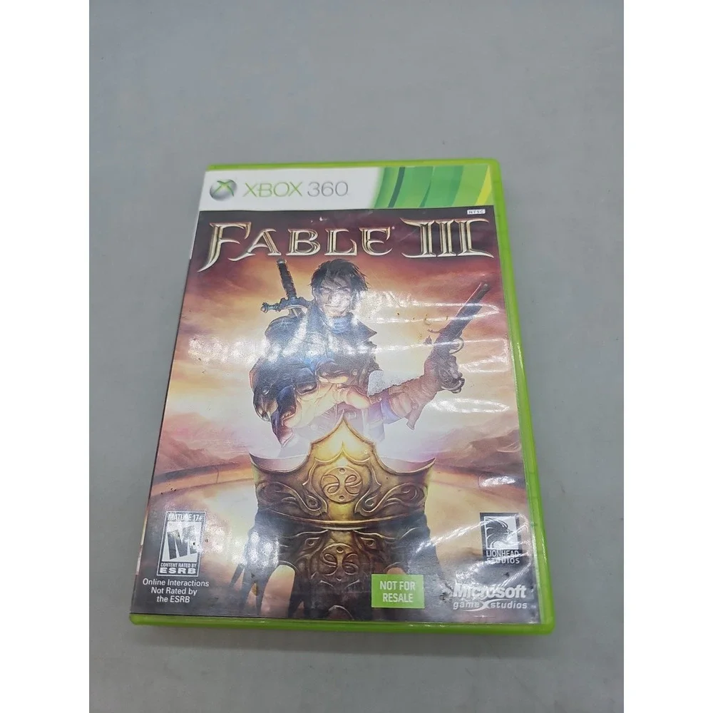 Fable III 3 (Xbox 360) CIB COMPLETE & TESTED